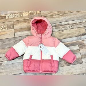NWT Swiss Tech coat infant girl size 12 months